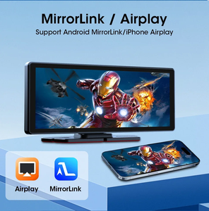 8.1 Inch Màn Hình Cảm Ứng Màn Hình 4K + 1080P Không Dây Carplay <span class=keywords><strong>Android</strong></span> Tự Động Bluetooth-Tương Thích Dash Cam Được Xây Dựng-Trong Loa - Product Image 5