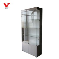 Vitrine en verre avec éclairage LED