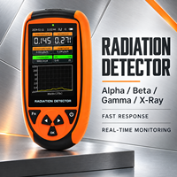 Détecteur de rayonnement nucléaire HFS-7311 à fenêtre en mica avec alarme sonore et visuelle pour la surveillance des rayonnements alphas, bêtas, gamma et X