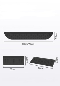 Barres de seuil pour aspirateur robot, rampe d'escalade, tapis pour <span class=keywords><strong>Xiaomi</strong></span> <span class=keywords><strong>Roborock</strong></span> - Product Image 4