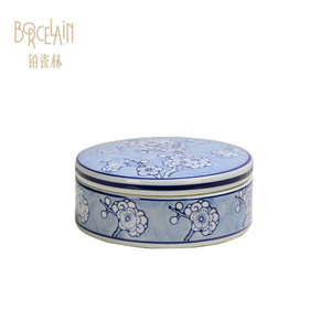 Hight Quality Square Porcelain Trinket <strong>Ceramic</strong> <strong>Jewelry</strong> Storage <strong>Box</strong> - Product Image 3