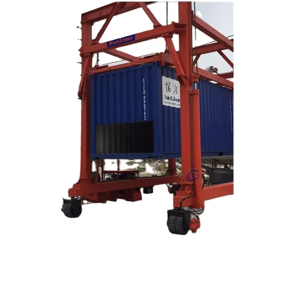 40 T Straddle Carrier Container Crane Voor Fabrieken En Magazijnen