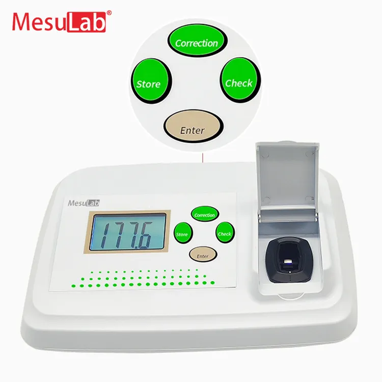 MesuLab bench top cairan presisi digital, pengukur warna industri makanan lab medis buah cair cat