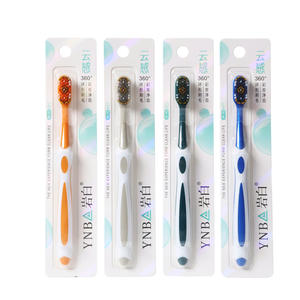 Brosses à dents pour adultes de qualité supérieure en gros, à poils souples, mise à niveau 360, poils durs pour les hôtels, emballage en boîte, essentiels quotidiens pour la maison - Product Image 1