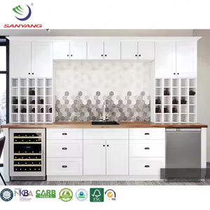 סגנון אמריקאי מותאם אישית ארונות מטבח אלון מטבח rta מודולרי סט mdf carcase המפעל סגנון שייקר לשימוש בקניון - Product Image 3