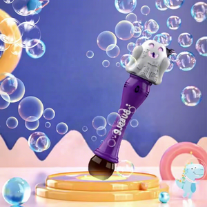 Soplador de burbujas automático con luz LED <span class=keywords><strong>Fantasma</strong></span> De Halloween Bubble Making Wand Toys para niños - Product Image 5
