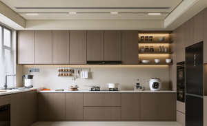 Gabinetes de Cocina Modernos de Madera Sólida de Alta Calidad Personalizados, Juego Completo para Diseño de Cocina de Lujo Huipinju - Product Image 5