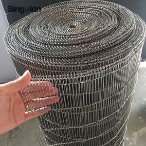 Trung Quốc Nhà Máy Giá Lò Nướng Bánh Pizza dây thép không gỉ lưới băng tải lưới cho thực phẩm - Product Image 1