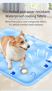 Tapis et coussins auto-refroidissants pour animaux de compagnie en été, pour chat et <span class=keywords><strong>chien</strong></span>, confortables et respirants, lit d'été pour chiens, coussin rafraîchissant - Product Image 3