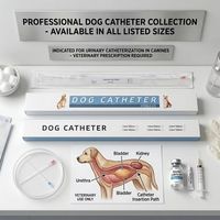 Cathéter vétérinaire professionnel pour chiens, stérile, jetable, cathéters urinaires pour chiens, prix de gros