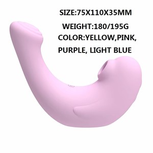 Vertrauenswürdige Marke Geräuschloser Doppelkopf-Vibrator mit Mehrfachgeschwindigkeit Klitoris-Stimulation Wasserdichter Massagestab Kleiner Delfin - Product Image 5