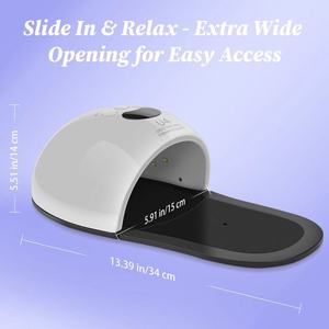 Sèche-ongles <span class=keywords><strong>UV</strong></span> LED 48W à double usage, <span class=keywords><strong>lampe</strong></span> à ongles pour les mains et les pieds avec repose-pieds amovible - Product Image 6
