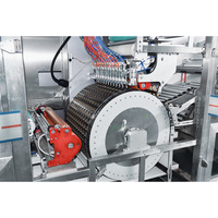 Machine d'emballage de capsules de lessive à 1-6 compartiments pour poudre et liquide, double remplissage