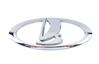 Emblème de voiture russe LADA et plaque d'identification du véhicule, logo en plastique ABS électroplaqué, accessoires de voiture