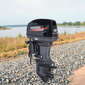 Presupuesto 40H P 703cc 2 tiempos ligero de aluminio fuera del tablero Mo Tor para barcos pontón yates pesca marina En <span class=keywords><strong>Gine</strong></span> - Product Image 1