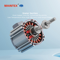 Motor tanpa sikat besar, hemat energi 380V 370w 750w 1100w 1500w 2200w 1450RPM 3 fase kipas Motor BLDC untuk kipas gudang sapi