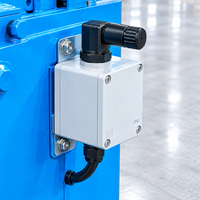 Machine industrielle à cinq/sept lignes pour la fabrication de conduits, machine électrique de nivellement et de formage de nervures pour conduits de ventilation en tôle.