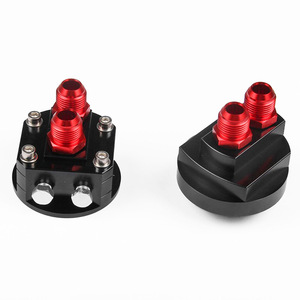 อะแดปเตอร์วัดอุณหภูมิน้ำมันและแรงดันน้ำมัน Auso-Racing 2-in-1 รุ่น An10 ทำจากอลูมิเนียมอัลลอย สำหรับการดัดแปลงรถยนต์ - Product Image 3