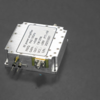 Módulo Amplificador de RF de Alta Linealidad 3G 4G 5G, 2G-18GHz, 20W, Módulos Amplificadores de Onda Pulsada de Alta Potencia GaN con Circulador Interno