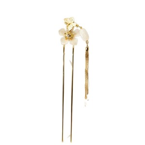 Nuevas horquillas para el cabello de estilo chino para mujer, horquillas pintadas, accesorios para el cabello de estilo retro, accesorios para peinados de corte alto, borlas Hanfu - Product Image 5