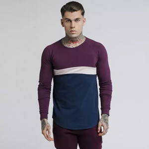 T-shirts de Compression pour hommes, fitness, gym, entraînement, 100% polyester, t-shirt de sport - Product Image 4