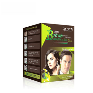 Lichen <strong>Hair</strong> <strong>Darkening</strong> Color Change <strong>Shampoo</strong> With 10 Sachets - Product Image 3