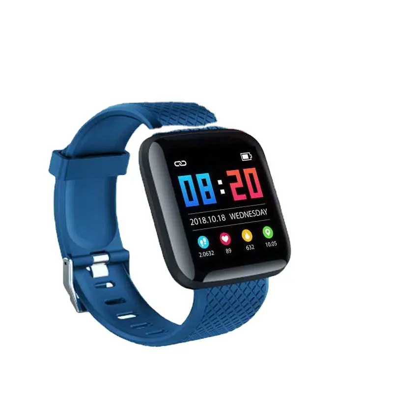 Smart Horloge Voor Android Ios Telefoons Tracker Horloge Waterdicht Smart Kennisgeving Weer Muziek Control Horloge