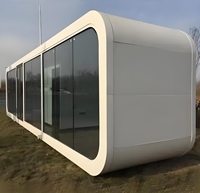Cabine extérieure modulaire et étanche Apple Cabin pour hôtel Live Work Office Pods Houses Bedroom Living Room Park Bathroom Villa