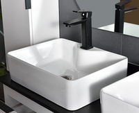 Set Meja Rias Kamar Mandi Gaya Nordic Modern Putih dengan Wastafel Ganda, Kabinet Gantung, Cermin Bulat LED, dan Kabinet Samping