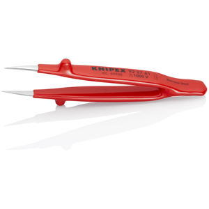 KNIPEX 92 27 61 แหนบปลายแหลมแบบหุ้มฉนวน 125 มม. - Product Image 2