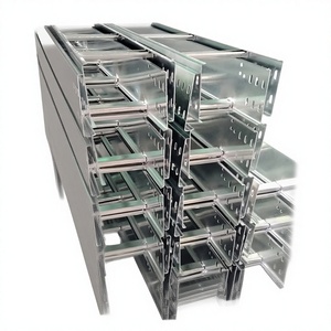 Câble-coursière industrielle en acier inoxydable de type échelle avec surface thermolaquée pour utilisation extérieure et résistance à la corrosion - Product Image 1