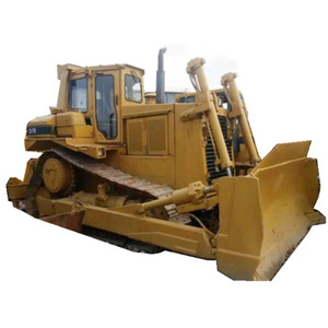 รถดันดิน CAT D7R มือสองคุณภาพสูง รุ่นปี 2023 สำหรับงานก่อสร้างถนน พร้อมมอเตอร์เดิม แบริ่ง ปั๊ม และชิ้นส่วนเครื่องยนต์ 90 แรงม้า - Product Image 1
