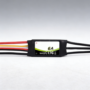 Mantis 6A G2 4S SBEC ESC sans balais pour avions RC à aile fixe, en matériau ABS, avec linearité de la puissance précise et stable - Product Image 1