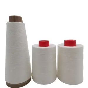 Nhà Sản Xuất Cung Cấp 100% Spun Polyester Khâu Chủ Đề Tfo Twist Nguyên Trắng 20/2 40/2 50/2 60/2 80/2 Nước Hòa Tan Chủ Đề