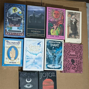 Cartas de Tarot de Adivinación en Oferta, Baraja de Afirmaciones Positivas Ecológica, Cartas de Tarot de Papel con Guía en Venta - Product Image 1