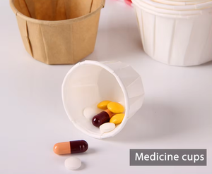 Venta al por mayor de fábrica: Vasos redondos desechables de papel para sopa con tapas, de la marca <span class=keywords><strong>KaIKe</strong></span>, impermeables, de grado alimenticio, para pan y otros alimentos. - Product Image 3
