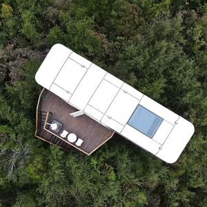 Cápsula Espacial Prefabricada Modular con Estructura de Acero Moderna, Diseño de Contenedor para Uso Hotelero - Product Image 2