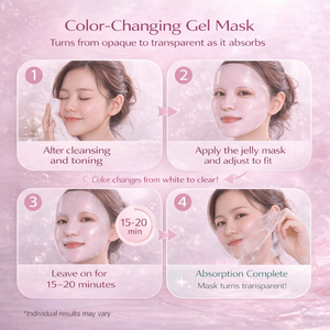 Private Label Lachs-DNA PDRN Rosa Kollagen-Gelmaske Übernacht-Gesichtsmaske für Strahlende Haut Elastizität Feuchtigkeitsspendende Kollagenmaske - Product Image 6