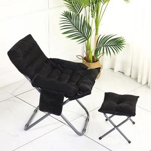 Fauteuil inclinable moderne en <span class=keywords><strong>tissu</strong></span> avec coussin et repose-pieds, idéal pour la maison, le bureau et le salon - Vente en gros du fabricant - Product Image 4