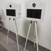 Trépied métallique pour appareil photo reflex numérique, idéal pour la location de cabines photo de mariage, machine à selfie pour fêtes et événements (1 à 5 personnes)