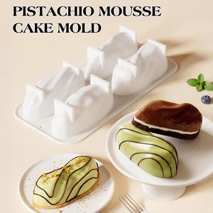 Molde de Silicona Personalizable para Pastel con Forma de Pistacho, 4 Cavidades, Antiadherente, Libre de BPA, con Certificación LFGB Platinum - Product Image 4