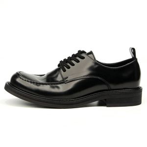 Zapatos Derby Formales de Lujo para Hombre, con Cordones Cuadrados, Antideslizantes, Transpirables, Elegantes y a la Moda - Product Image 2