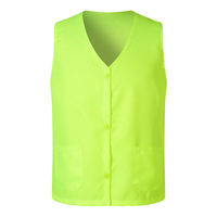 Gilets de bénévoles avec impression de logo Chemise publicitaire Vêtements de travail personnalisés Groupe Gilet unisexe Gilet