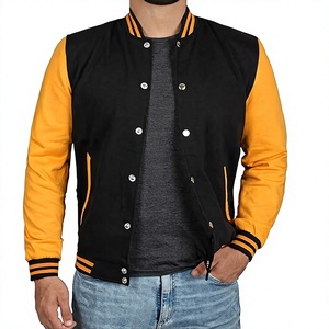 เสื้อแจ็คเก็ต Monarch Varsity Executive Varsity Sterling รุ่น Crown League Varsity Noble Heritage รุ่น Imperial Letterman Platinum Varsity - Product Image 3