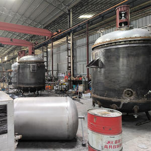 เครื่องปฏิกรณ์กาว PVA ถังปฏิกรณ์เคมีสแตนเลส ภาชนะปฏิกรณ์สารเคมี โครงการกาวร้อนละลายแบบครบวงจร - Product Image 2