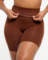 Culotte gainante taille haute pour femme, sans couture, invisible, lisse, avec contrôle du ventre et rehausseur de fesses