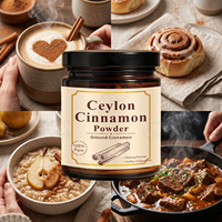 Vitahealthy – Fournisseur OEM/ODM – Bouteille de 100g de poudre de cannelle de Ceylan pour complément alimentaire, riche en arôme naturel