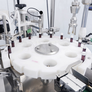 Machine automatique de remplissage et de bouchage de flacons en verre pour huiles essentielles, parfums et liquides oraux - Product Image 5