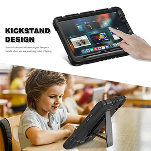 Funda de goma de silicona a prueba de golpes para <span class=keywords><strong>iPad</strong></span> Air de 11 pulgadas 2024 <span class=keywords><strong>M2</strong></span> A2902 con soporte incorporado - Product Image 6