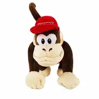 Commercio all'ingrosso Super Mario King Kong Gorilla peluche farcito e peluche animale